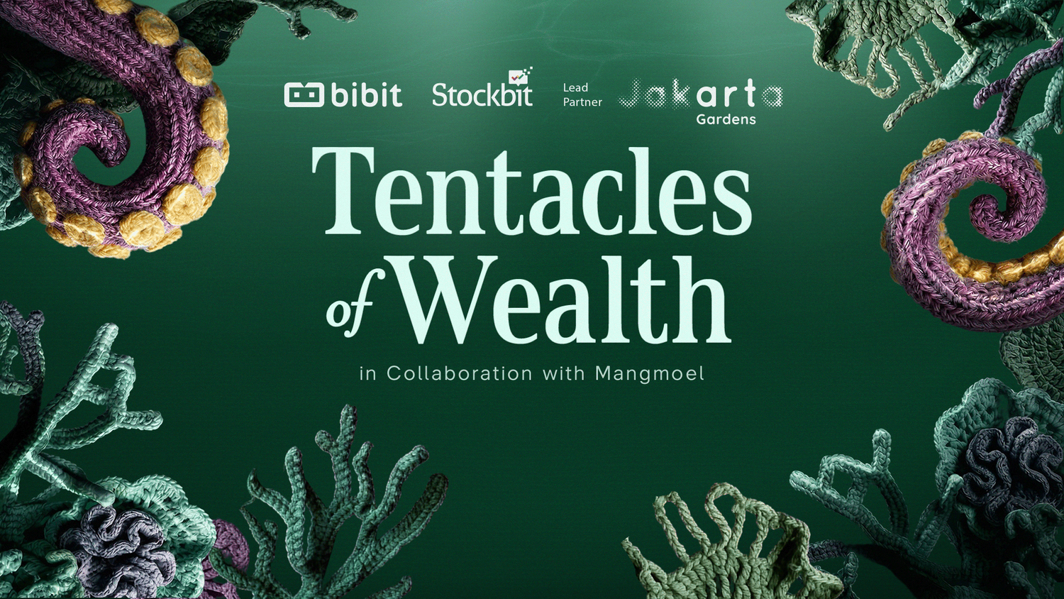 Bibit & Stockbit X Art Jakarta Gardens 2026: Tentacles of Wealth
